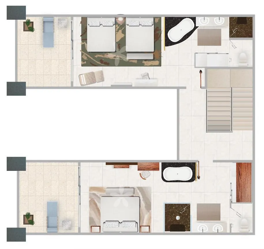 Residential Retreat 3 Bedroom Loft Garza Blanca Resort & Spa Cabo San Lucas